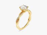 Twist Diamond Engagement Ring (1.00 CT)