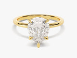 Pear Cut Solitaire Diamond Engagement Ring (3.00 CT)