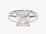 Asscher Cut Solitaire Diamond Engagement Ring (3.00 CT)