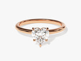 Heart Cut Solitaire Diamond Engagement Ring (1.00 CT)
