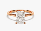 Radiant Cut Solitaire Diamond Engagement Ring (2.00 CT)
