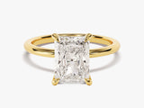 Radiant Cut Solitaire Diamond Engagement Ring (3.00 CT)
