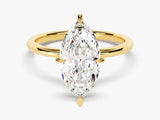 Marquise Cut Solitaire Diamond Engagement Ring (3.00 CT)