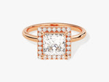 Princess Halo Diamond Engagement Ring (1.50 CT)