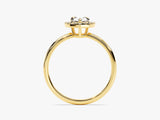 Pear Halo Diamond Engagement Ring (1.00 CT)