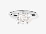 Knife Edge Cushion Diamond Engagement Ring (2.00 CT)