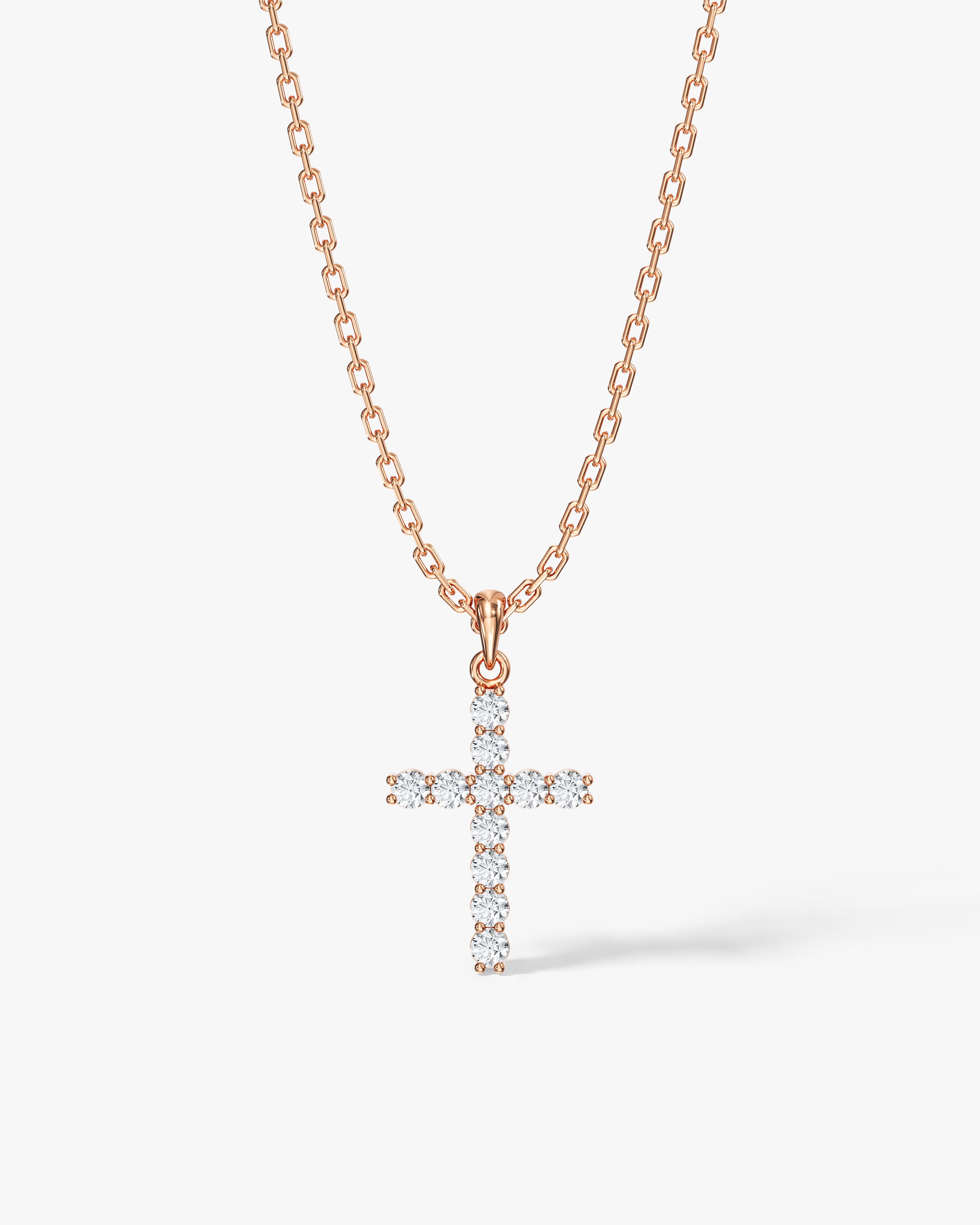 Cross Pendant (0.22 CT)
