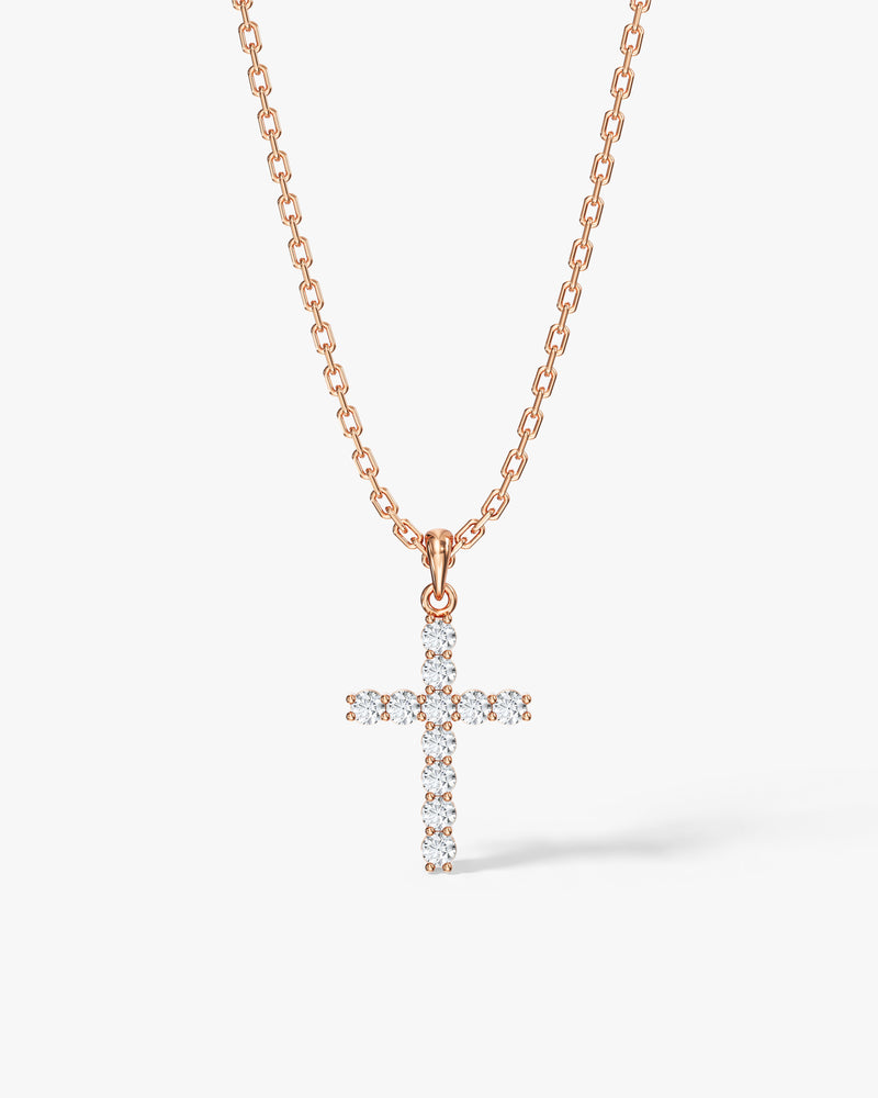 Cross Pendant (0.22 CT)