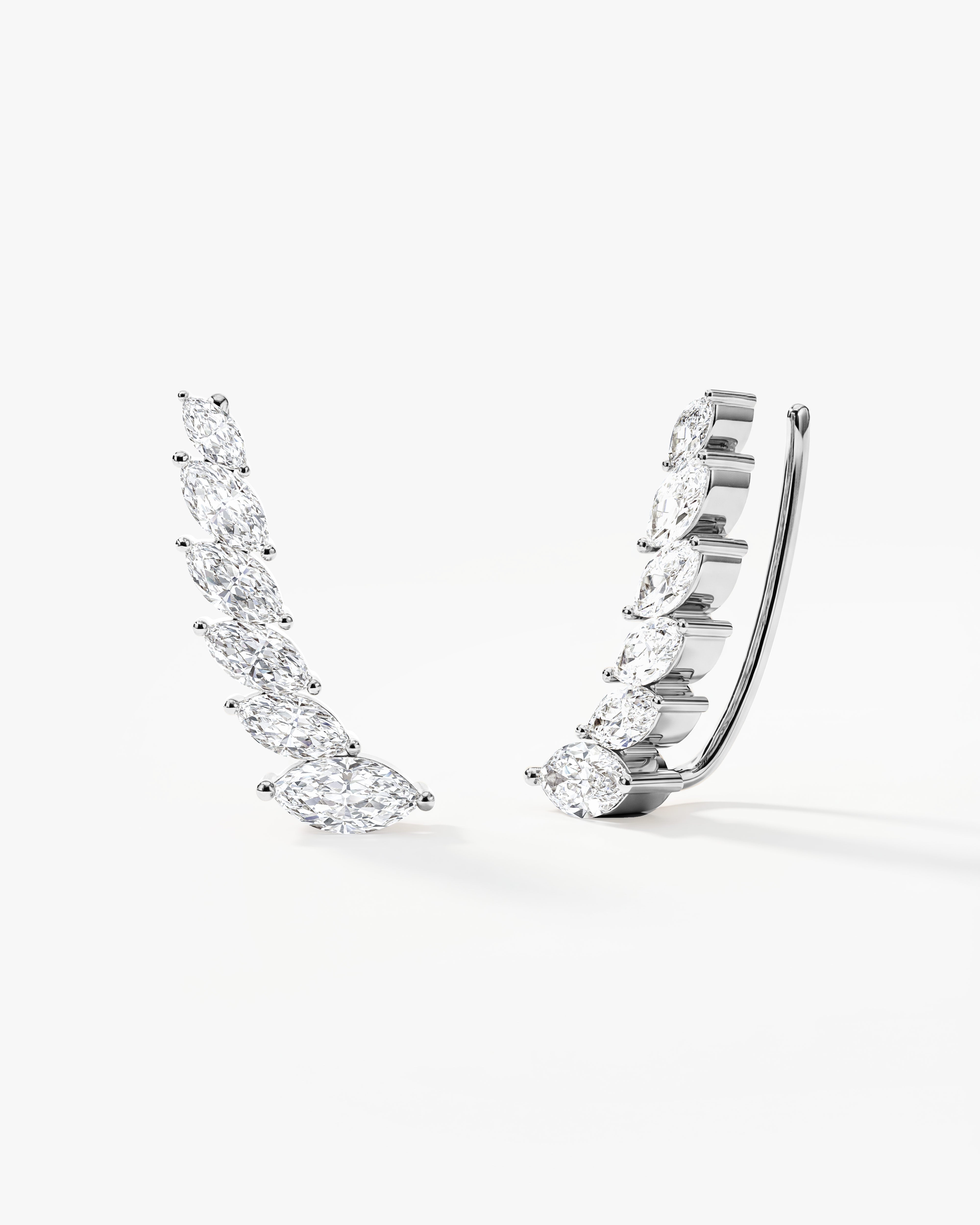 Marquise Climber Earrings