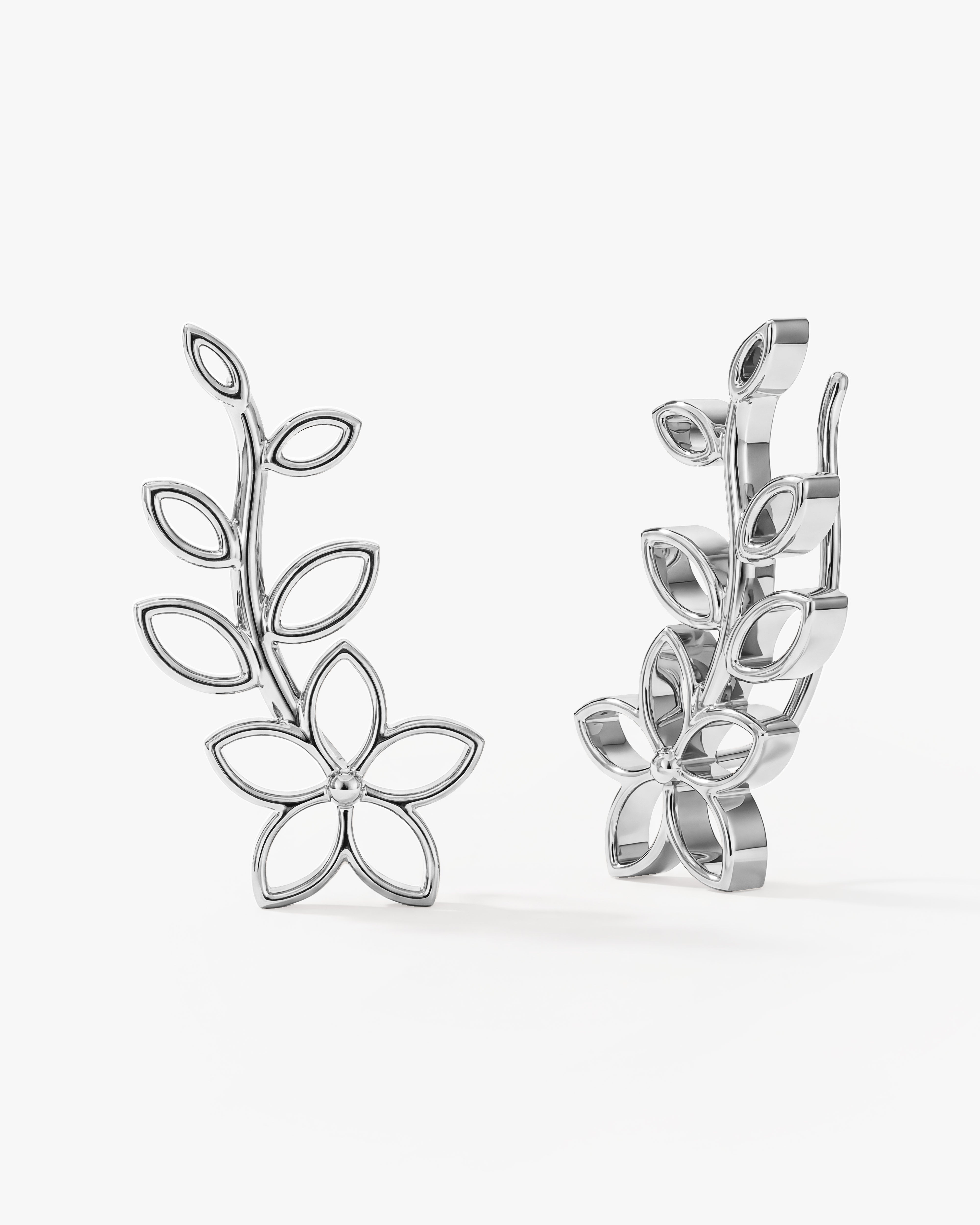Floral Climber Earrings