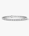 Oval Cut Lab Diamond Tennis Bracelet