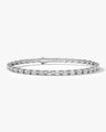 Emerald Cut Diamond Tennis Bracelet