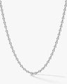 1.30 mm Bezel Lab Diamond Tennis Necklace