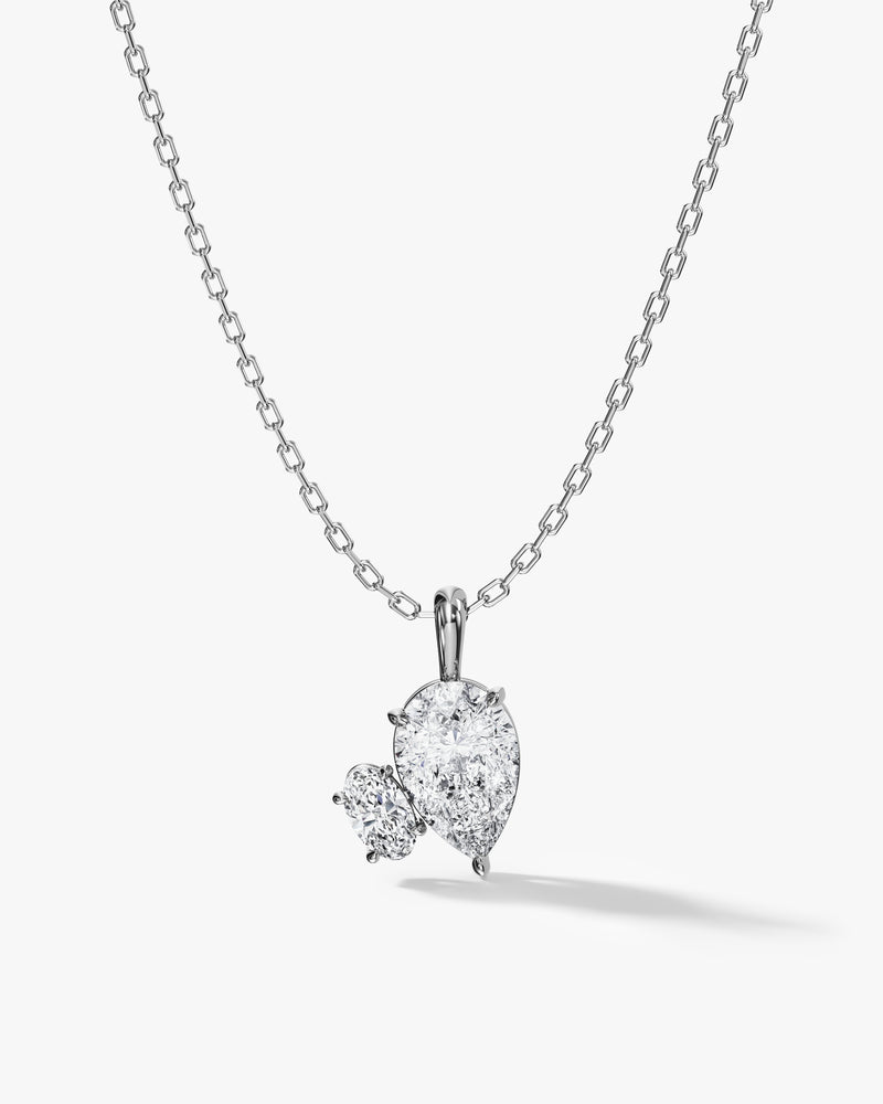 Toi et Moi Pendant Necklace