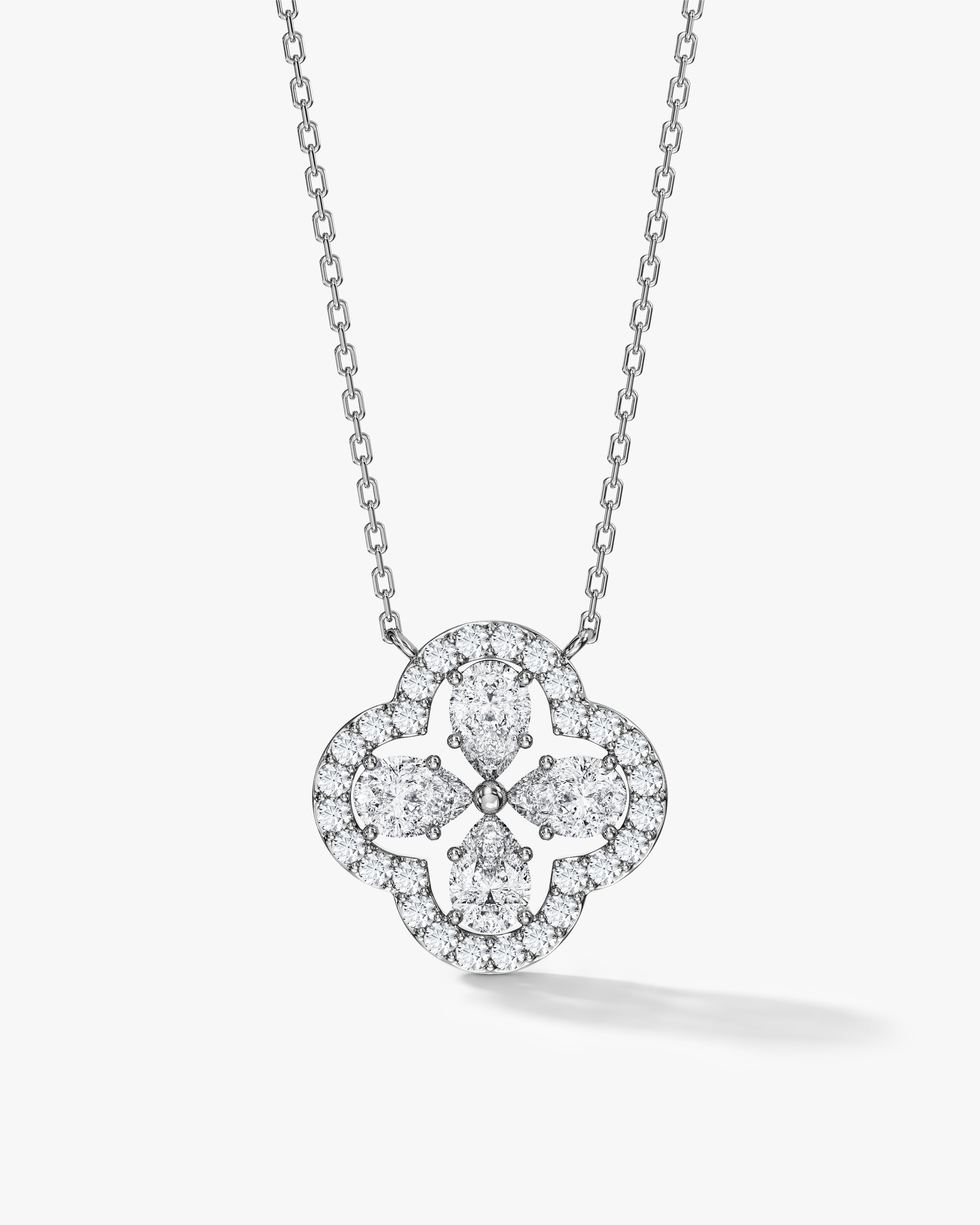 Clover Halo Necklace