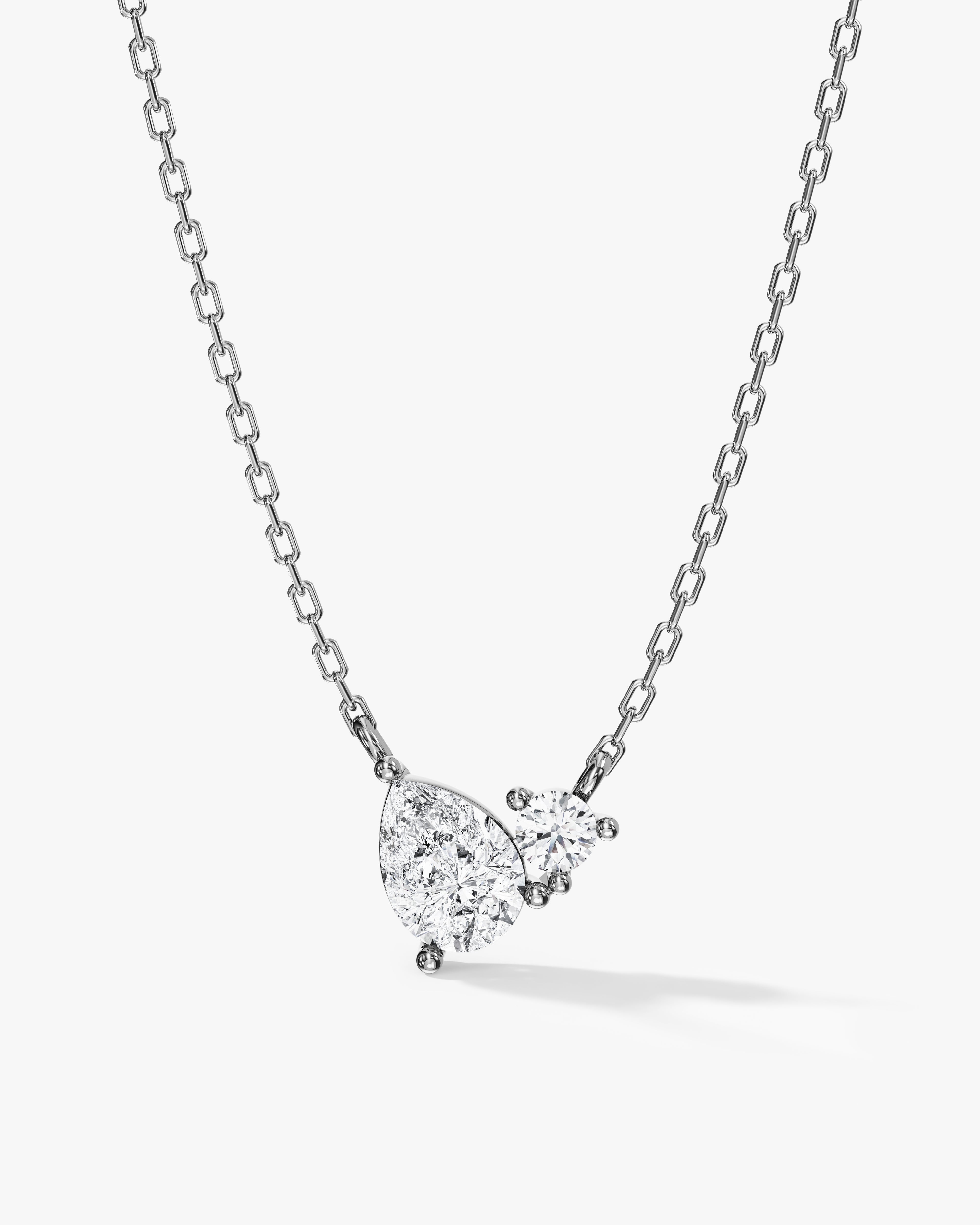 Pear Cluster Necklace