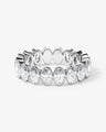 Bezel Oval Eternity Band (4.00 CT TW)