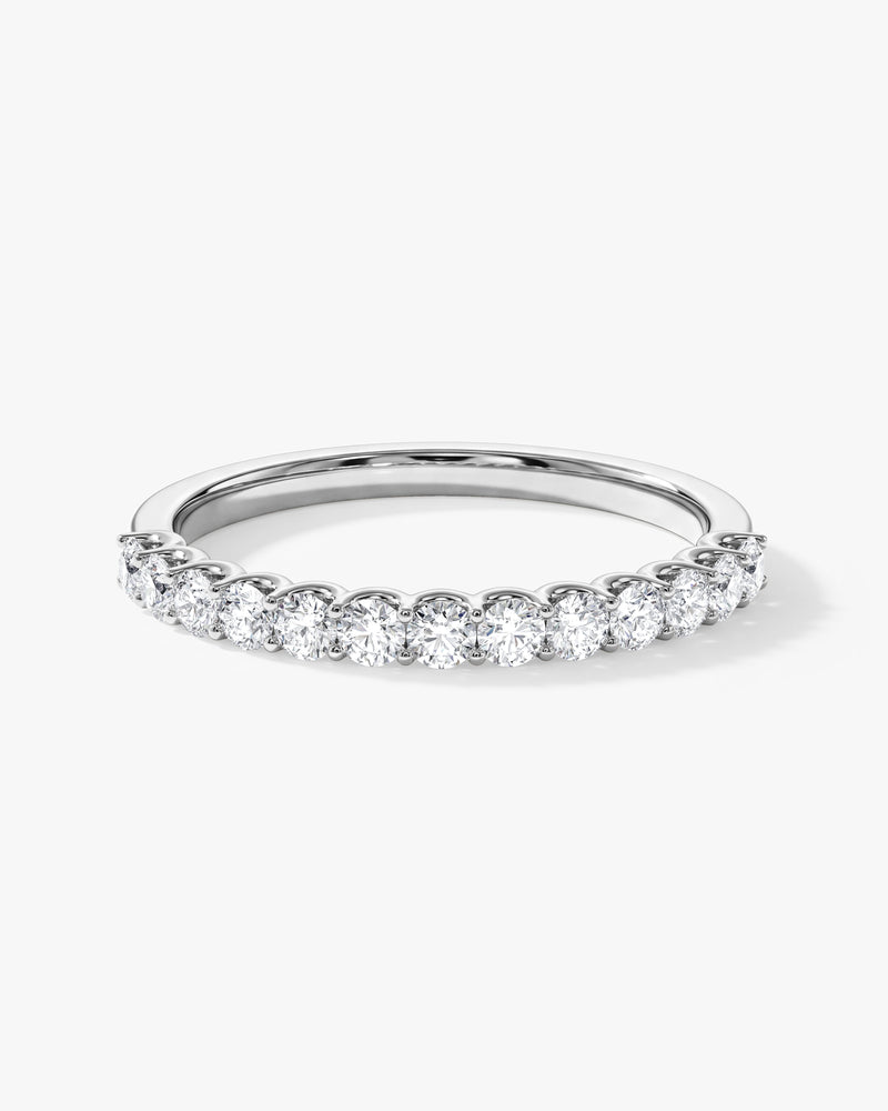 U-Prong Half Eternity Band (0.50 CT TW)