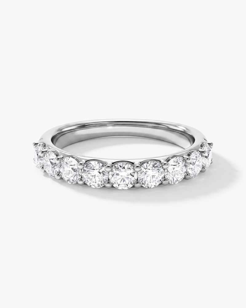 Bold Half Eternity Stacking Ring