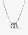 Men's Family Necklace - Gold Vermeil