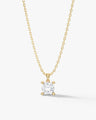 Cushion Cut Solitaire Pendant (1.00 CT)