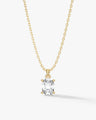 Oval Cut Solitaire Pendant (1.50 CT)