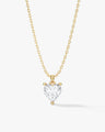 Heart Cut Solitaire Pendant (1.50 CT)