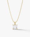 Cushion Cut Solitaire Pendant (1.50 CT)