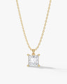 Princess Cut Solitaire Pendant (1.50 CT)