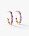 Birthstone Huggies