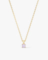 Prong Set Round Cut Solitaire Pendant (0.50 CT)