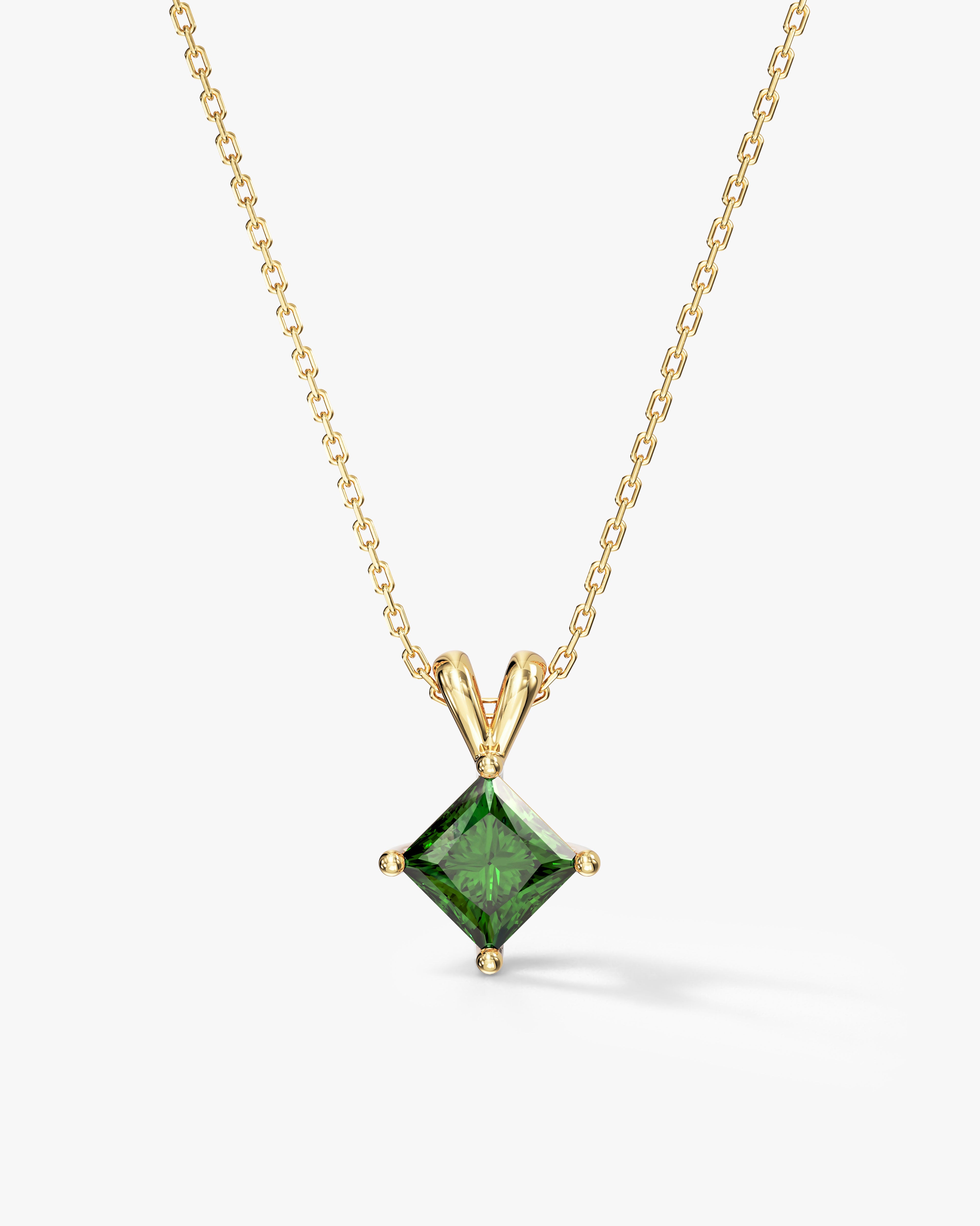 Double Bail Solitaire Pendant (1.00 CT)