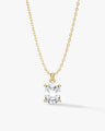 Oval Cut Solitaire Pendant (2.00 CT)