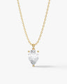 Pear Cut Solitaire Pendant (2.00 CT)