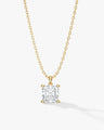 Asscher Cut Solitaire Pendant (2.00 CT)