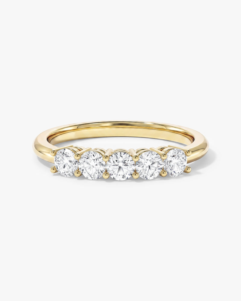 Classic Five Stone Anniversary Band (0.50 CT TW)