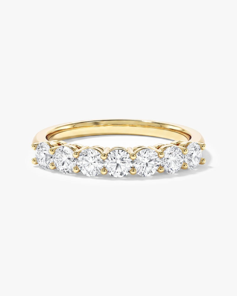 Classic Seven Stone Anniversary Band (0.70 CT TW)