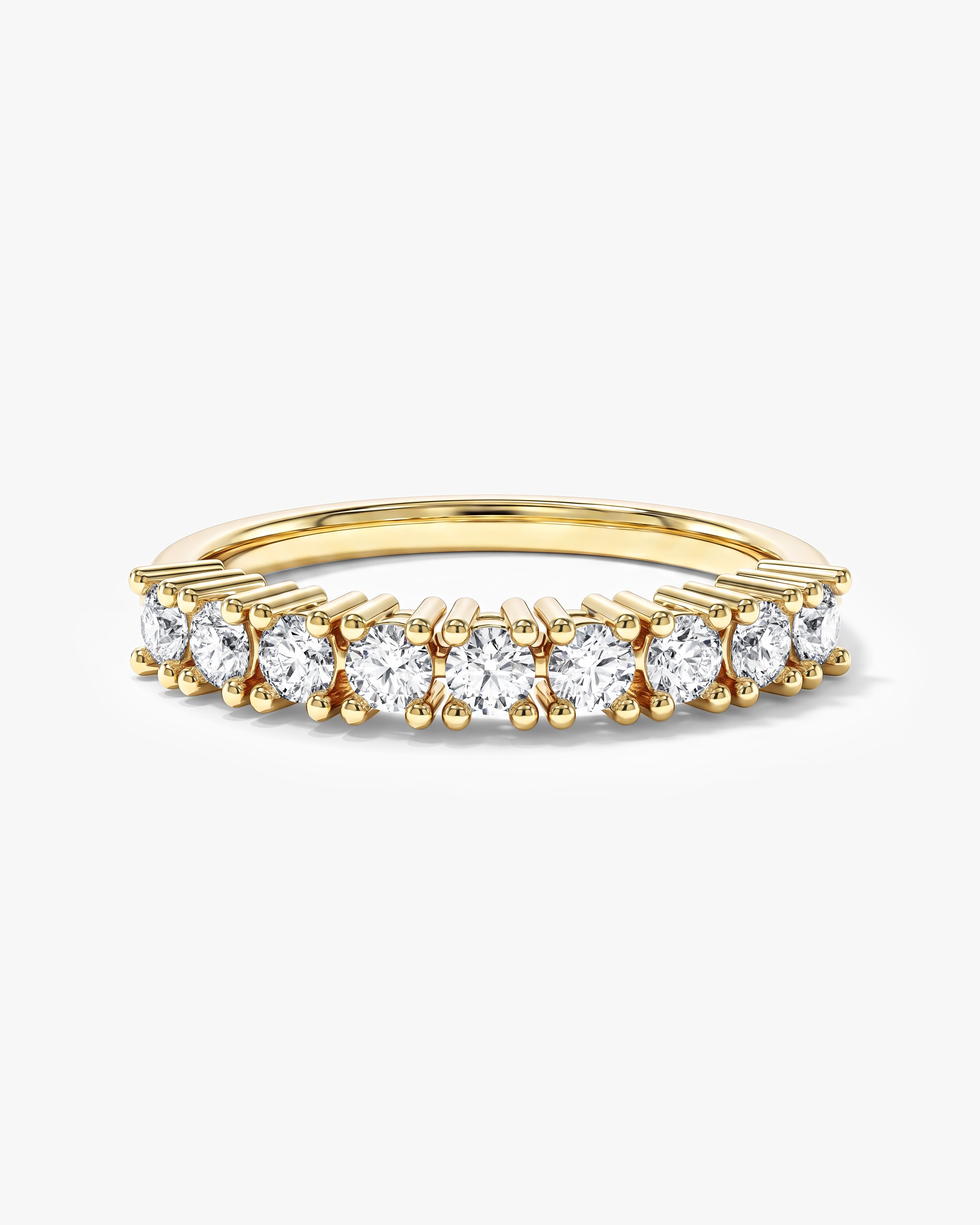 Nine Stone Basket Anniversary Band (0.45 CT TW)