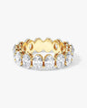 Shared Prong Oval Eternity Band (8.00 CT TW)