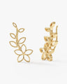 Floral Climber Earrings