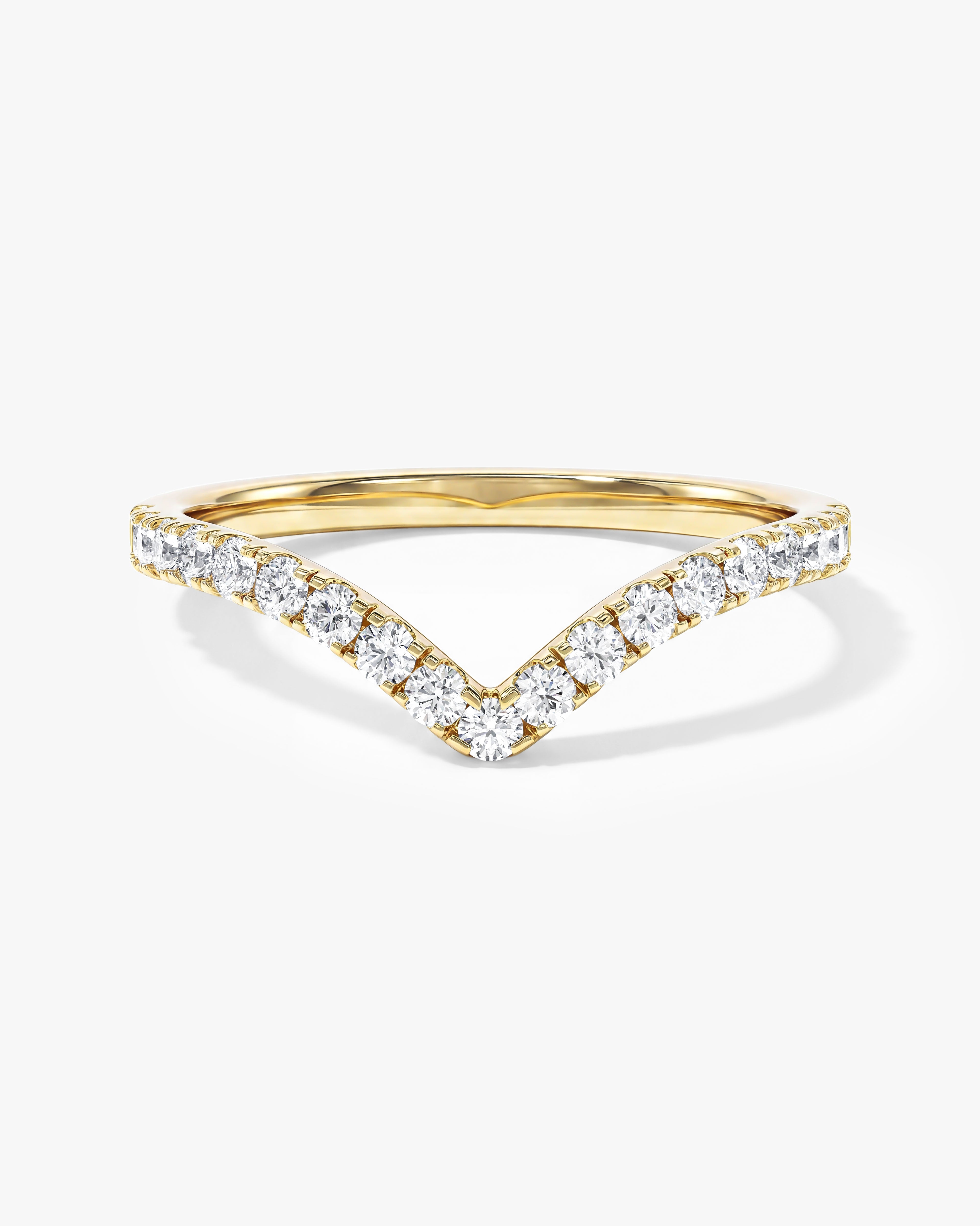 Curved Wedding Band