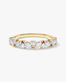 Marquise Bloom Wedding Band (0.80 CT TW)