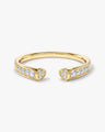 Milgrain Open Wedding Band (0.20 CT TW)
