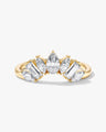 Arched Pear Wedding Band (1.00 CT TW)