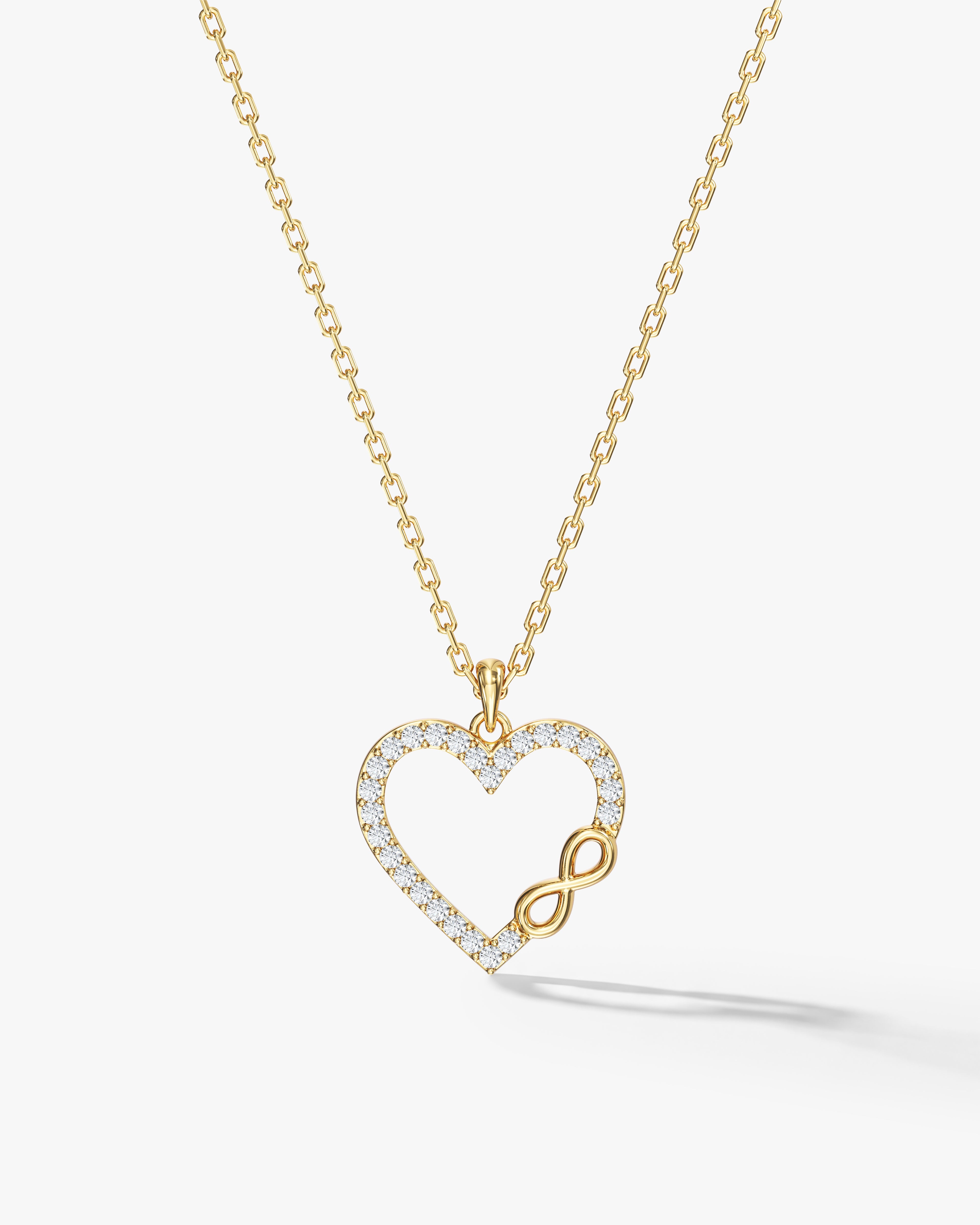 Infinity Heart Necklace