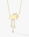 Rain Cloud Necklace