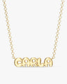 Bubble Name Necklace