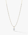 Marquise Station Drop Necklace
