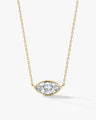 Marquise Bezel Necklace