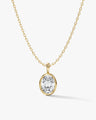 Oval Pendant Necklace